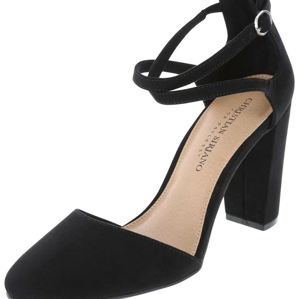 Christian Siriano Kam Cross Strap Pump